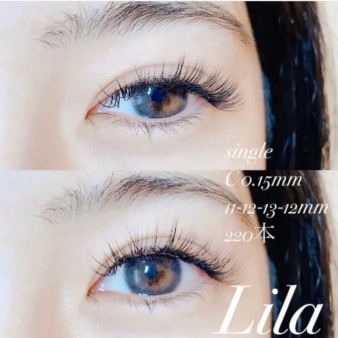 マツエク・マツパ Lila 堺東店のマツエク・マツパデザイン