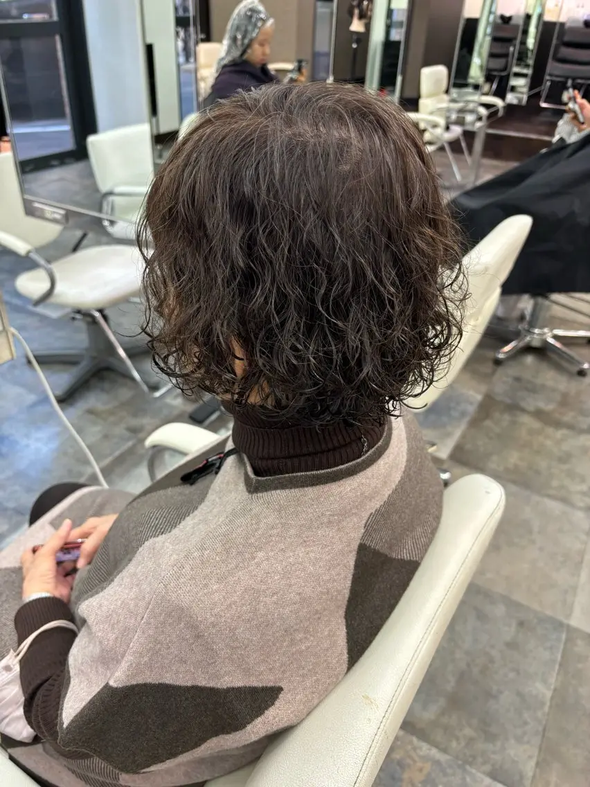 Cut✄+Perm👩🏻🦱🧑🏻🦱+Treatment🫧の写真
