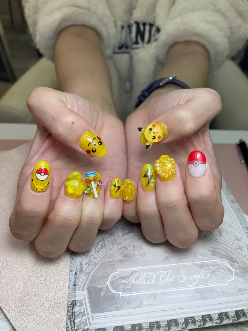 ネイル ハンドネイル princess スカルプ専門店のネイルデザイン