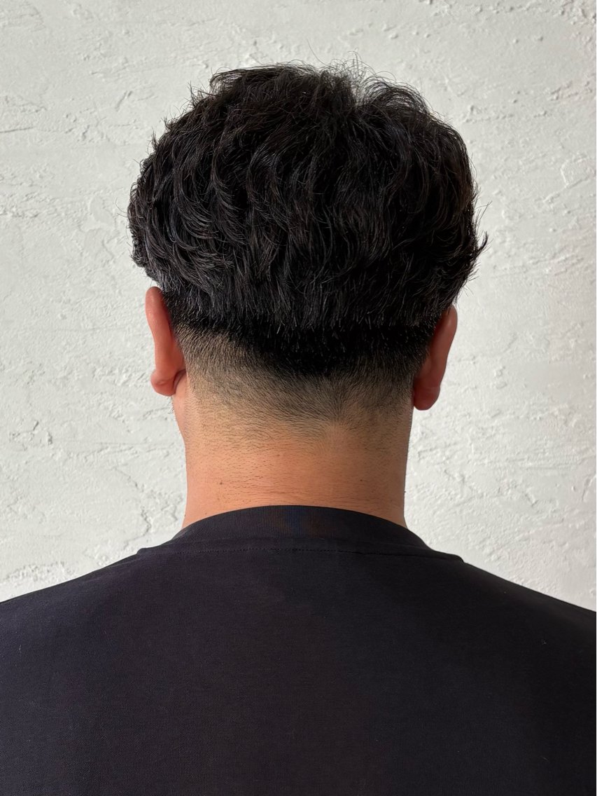 ショート パーマ 宮武 泰雅のヘアスタイル