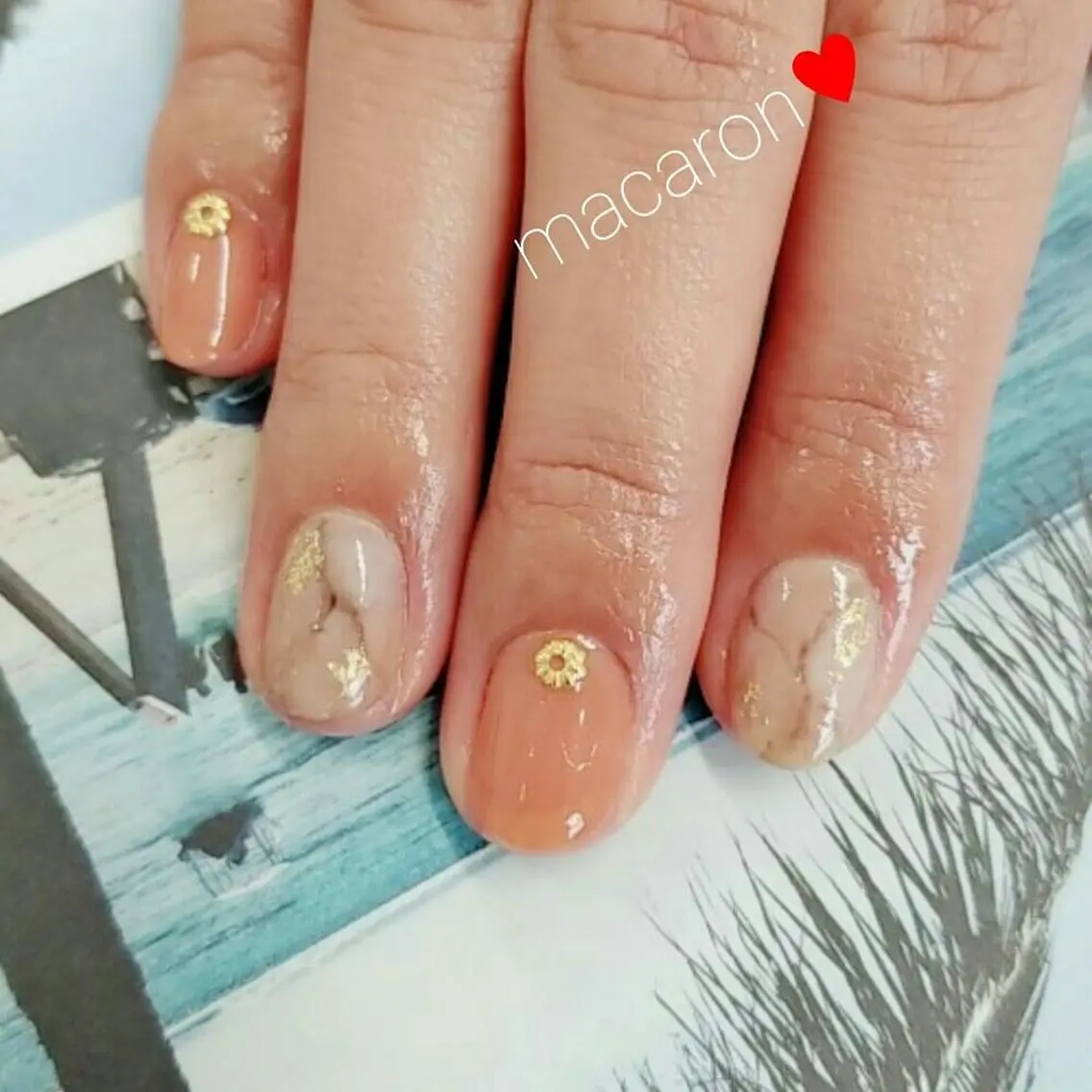 ネイル nail salon macaron のネイルデザイン