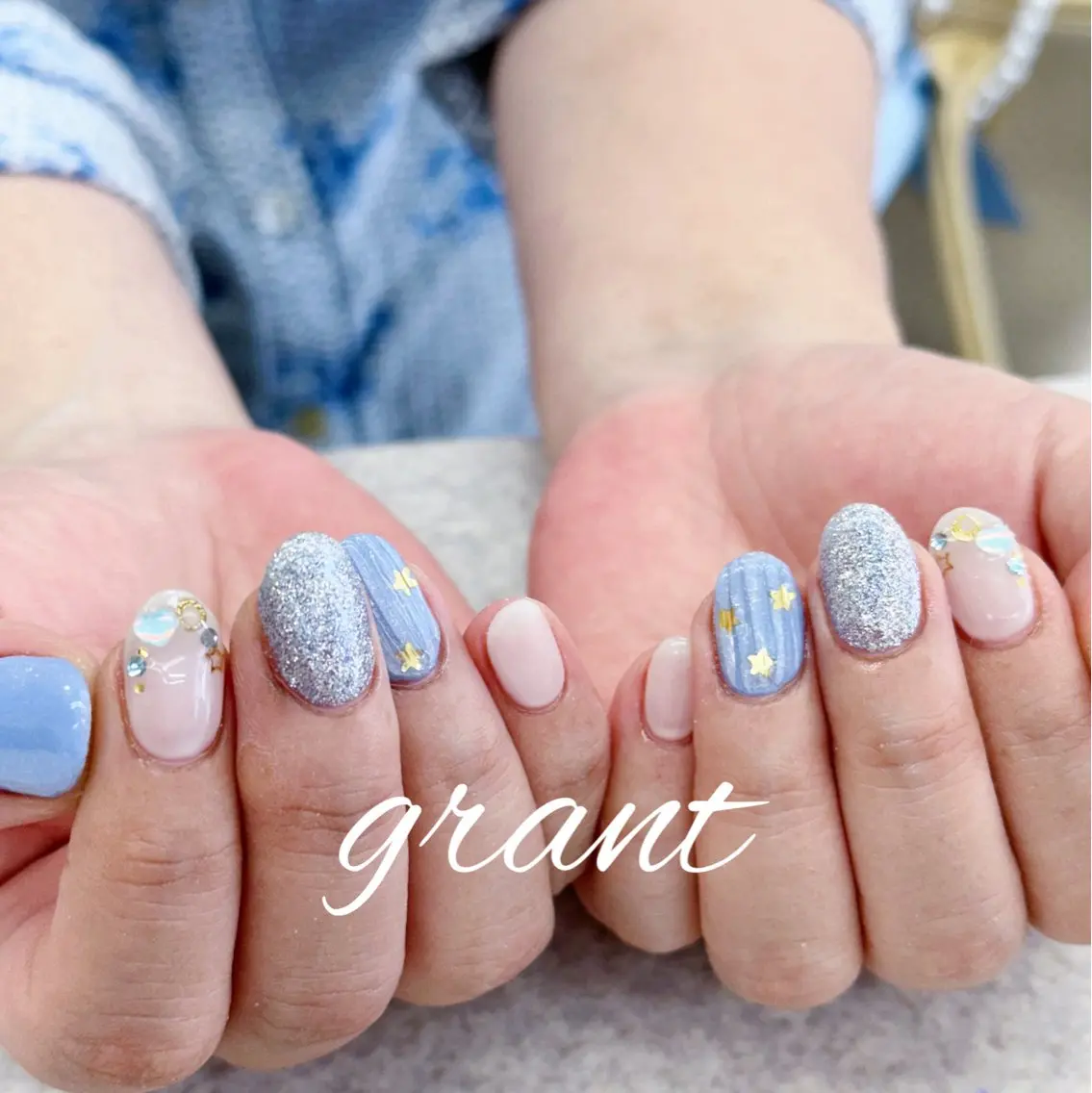 ネイル シンプルネイル ハンドネイル nailsalon grantのネイルデザイン