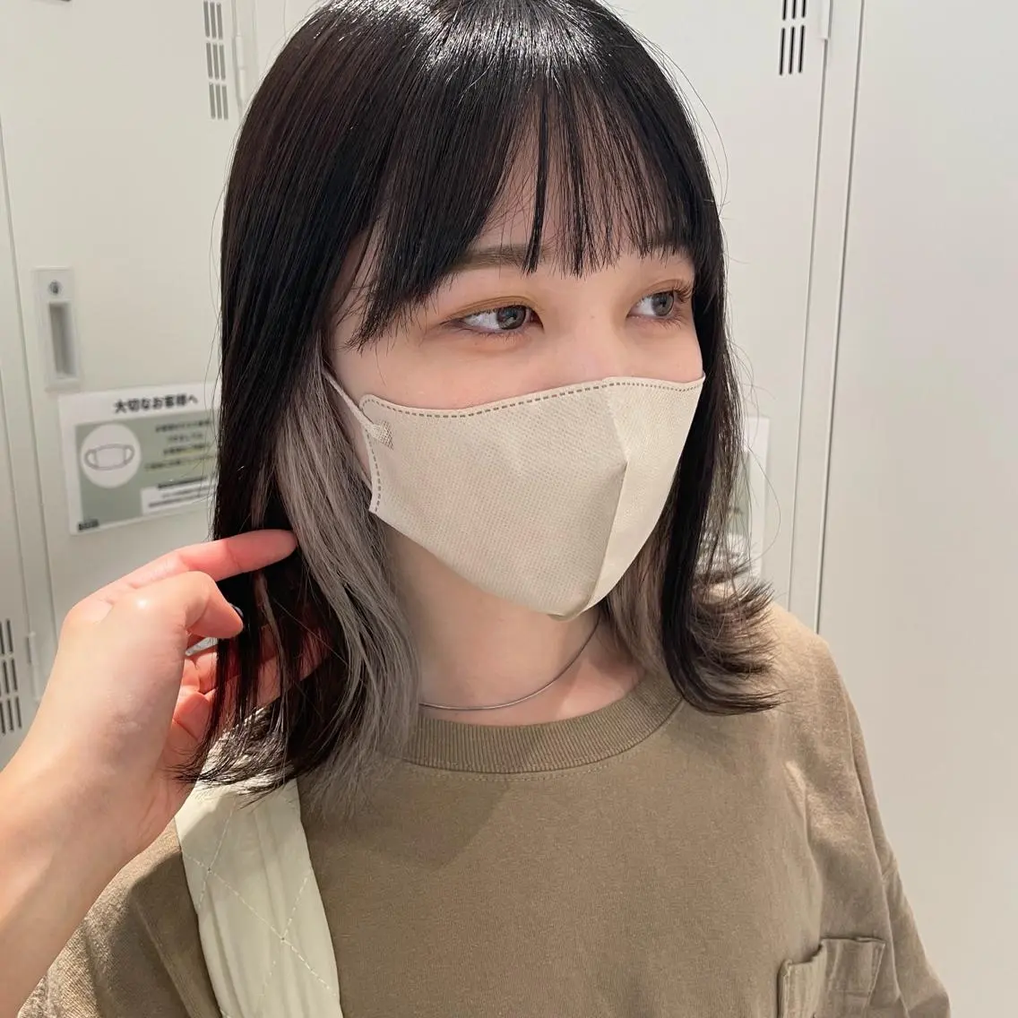 ミディアム 💗モデルカット 募集中のヘアスタイル
