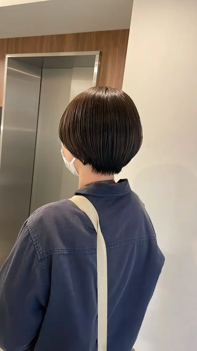 ショート 岡部 ひな/銀座のヘアスタイル