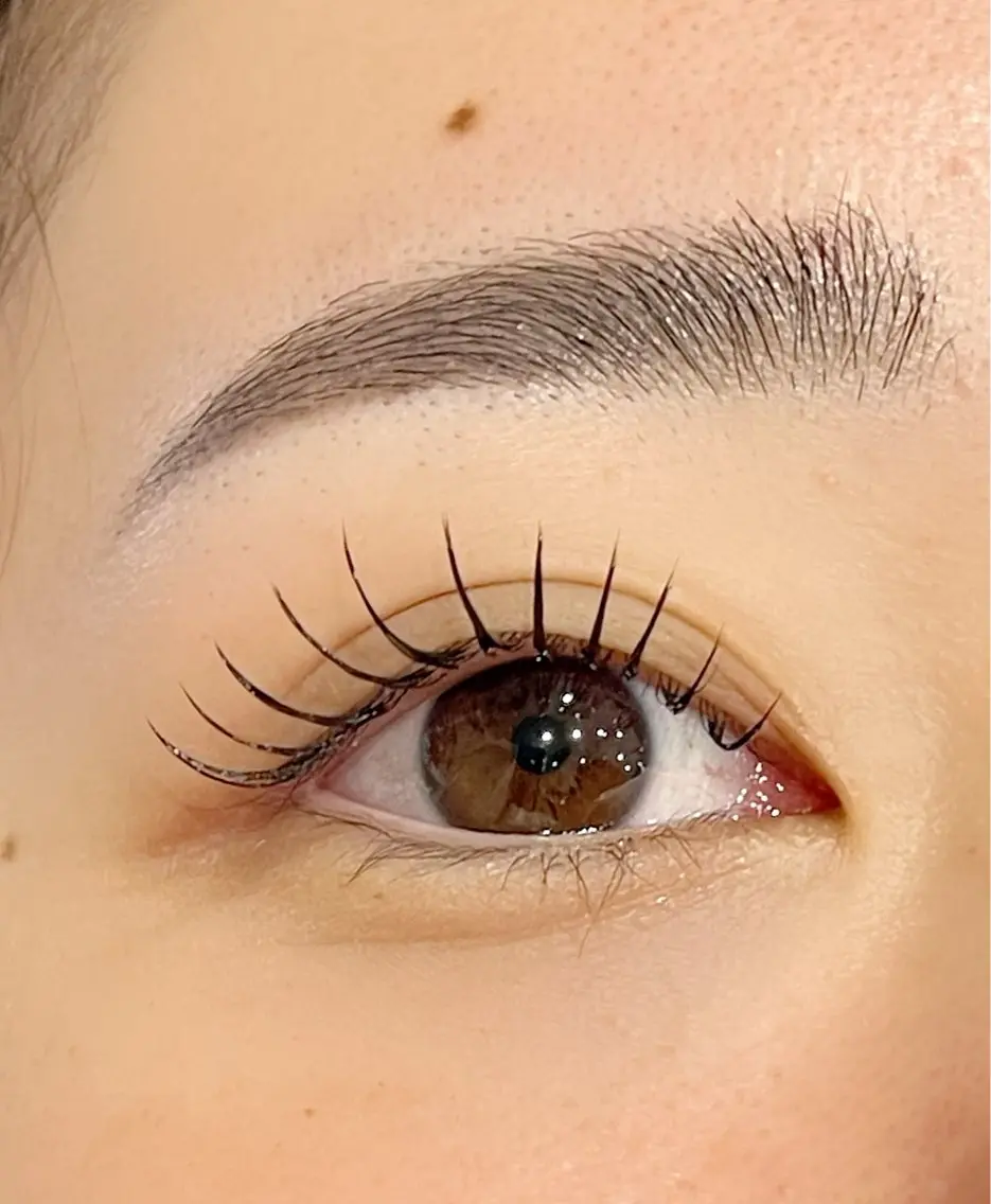 【🌈ミニモ限定モニター】🧡シングルエクステ100本🧡※オフがある際はご連絡ください。の写真