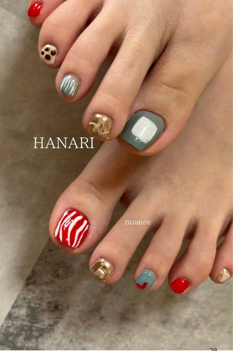ネイル フットネイル sakura nailのネイルデザイン