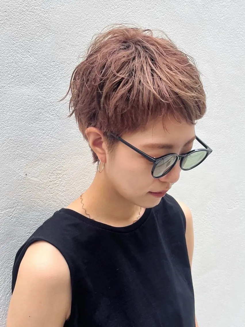 【新生活応援価格⭐️】カット+透明感カラー シャンプーブロー込み ¥14,080→8800の写真