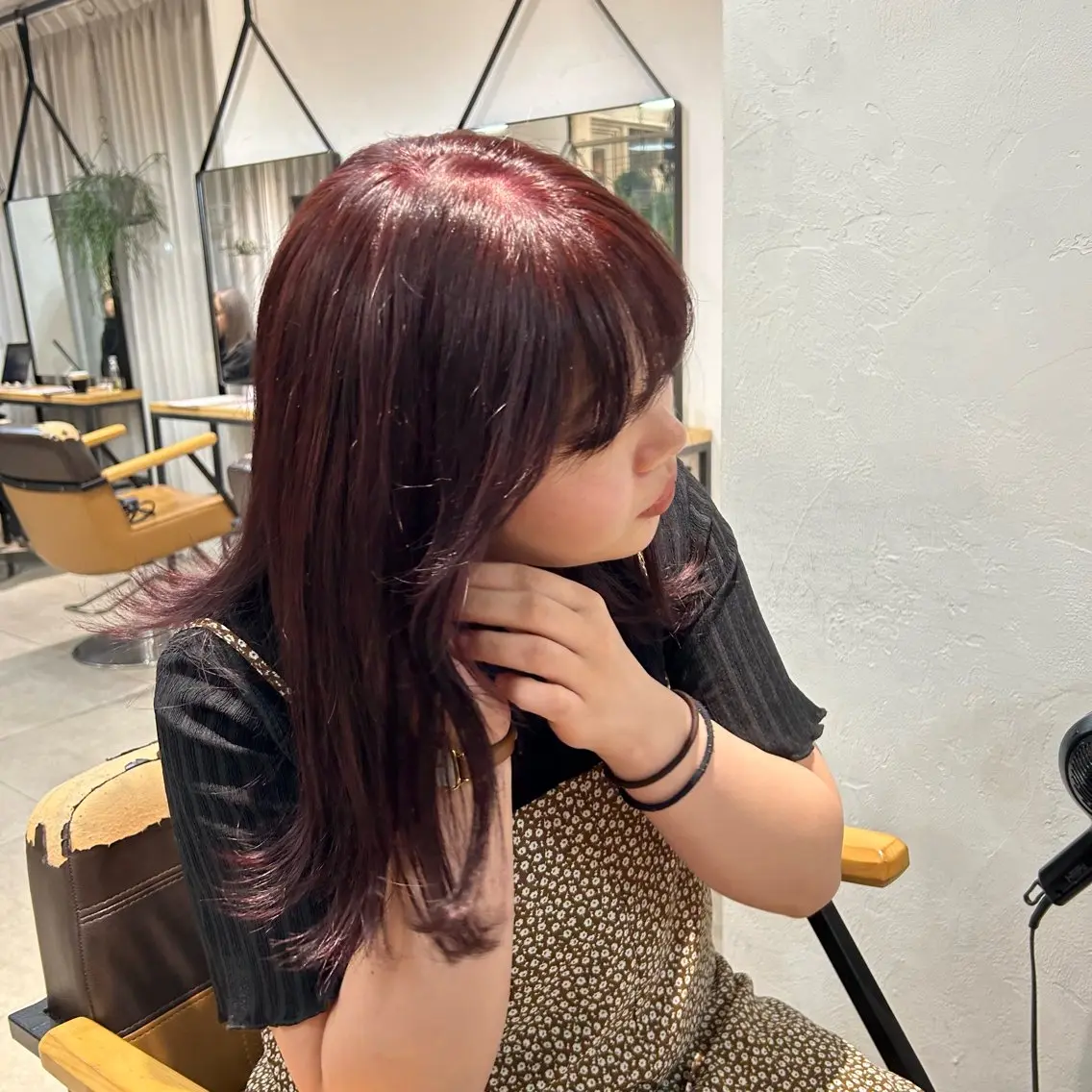 ミディアム カラー ヘアカラー ❕マンツーマン施術❕ 🍊Moemiのヘアスタイル