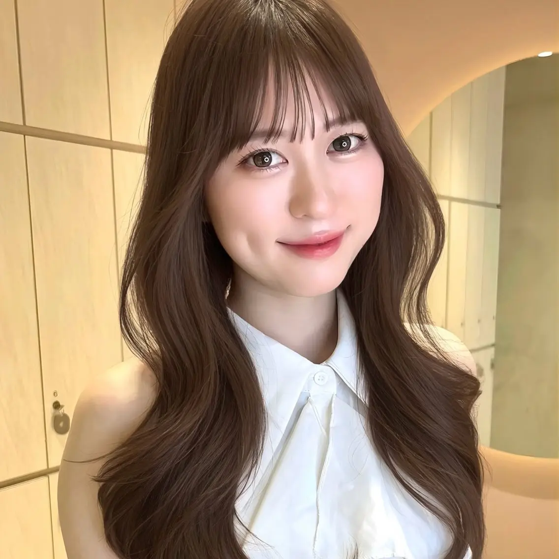 カラー カット ヘアカラー トリートメント ブリーチなしベージュ 🤎kotomiのヘアスタイル