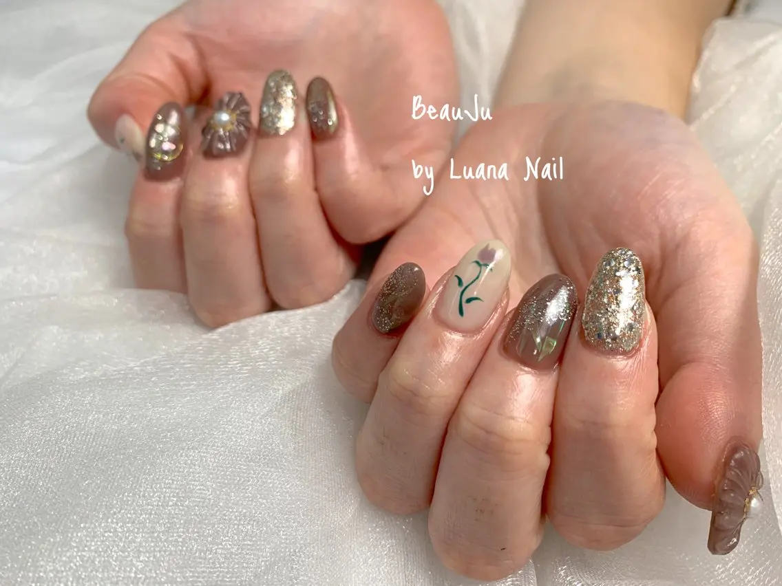 ネイル ハンドネイル BeauJu by Luana Nailのネイルデザイン