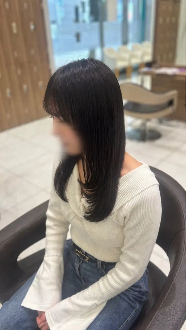ロング 縮毛矯正/パーマ ⭐️安井七海のヘアスタイル
