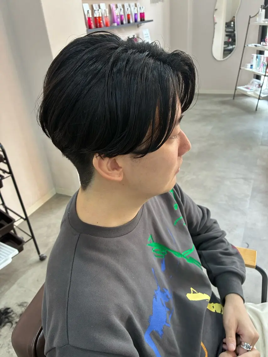 新規様のみ🌼正面からお顔写真撮らせて頂ける方のみ🌼メンズカット　（❌刈り上げのみ不可❌）の写真