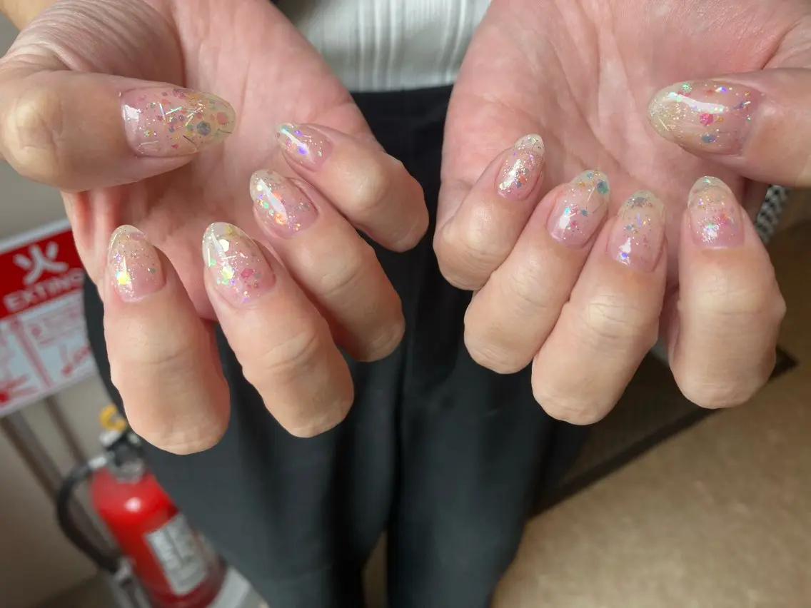 ネイル キラキラネイル ラメ(グリッター) ハンドネイル .Etel atelier.のネイルデザイン