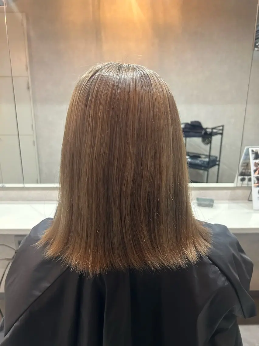 ヘアカラー 德永 咲希のヘアスタイル