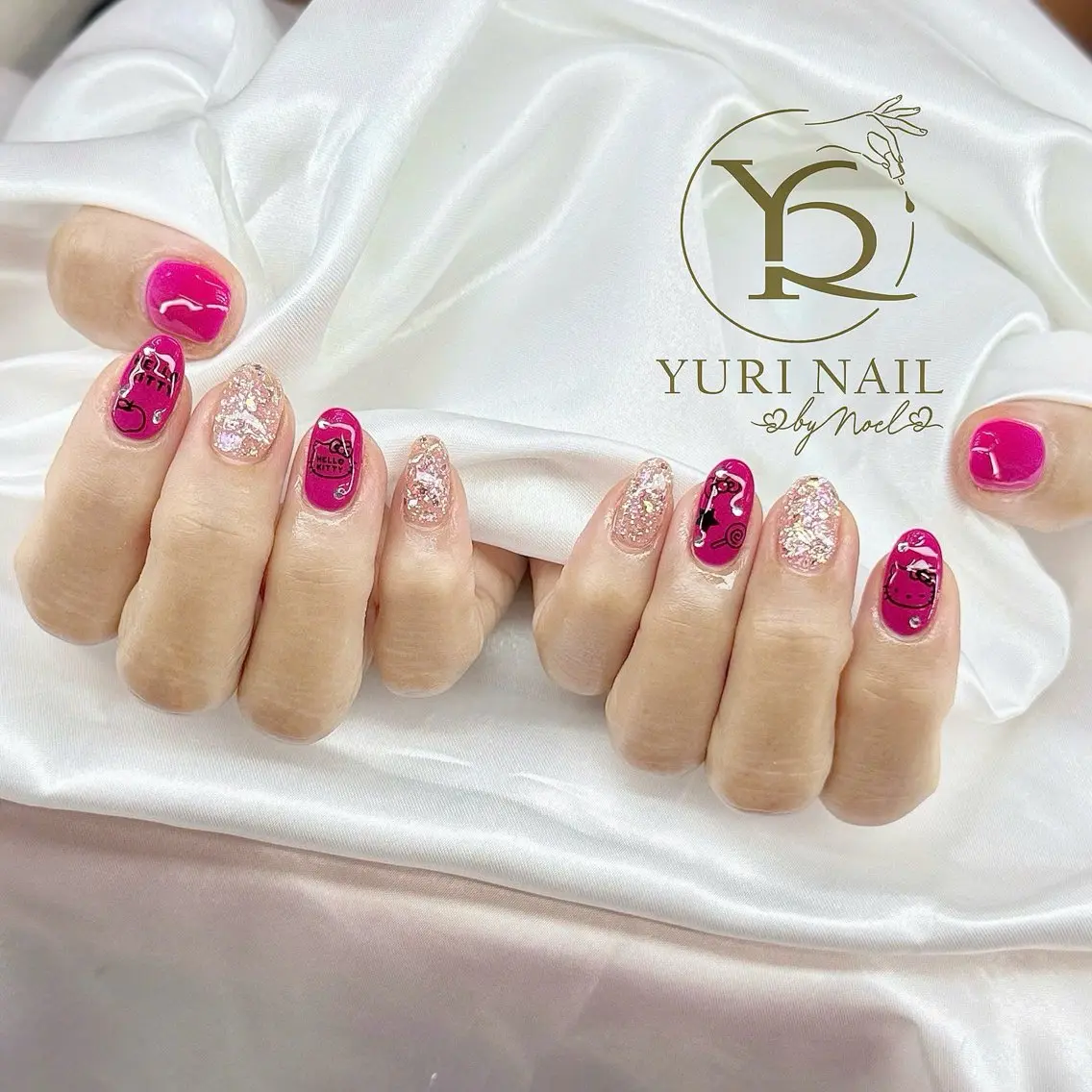 ネイル ハンドネイル フットネイル ハンドケア YURI Nail NARITAのネイルデザイン