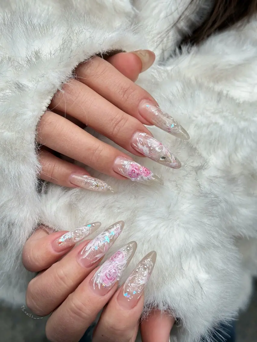 ネイル キラキラネイル マグネットネイル 持ち込み シンプルネイル TS. nails___のネイルデザイン