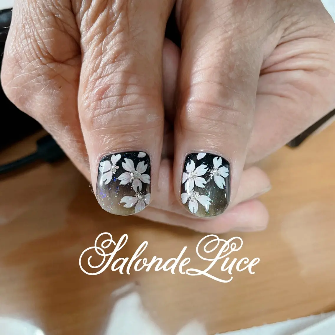 ネイル 桜ネイル Salon de Luceのネイルデザイン