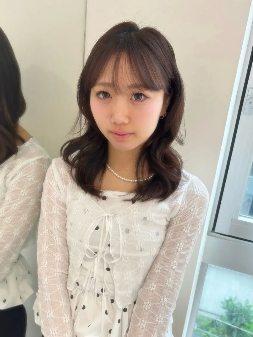 セミロング 🫧MONA そよ🫧のヘアスタイル