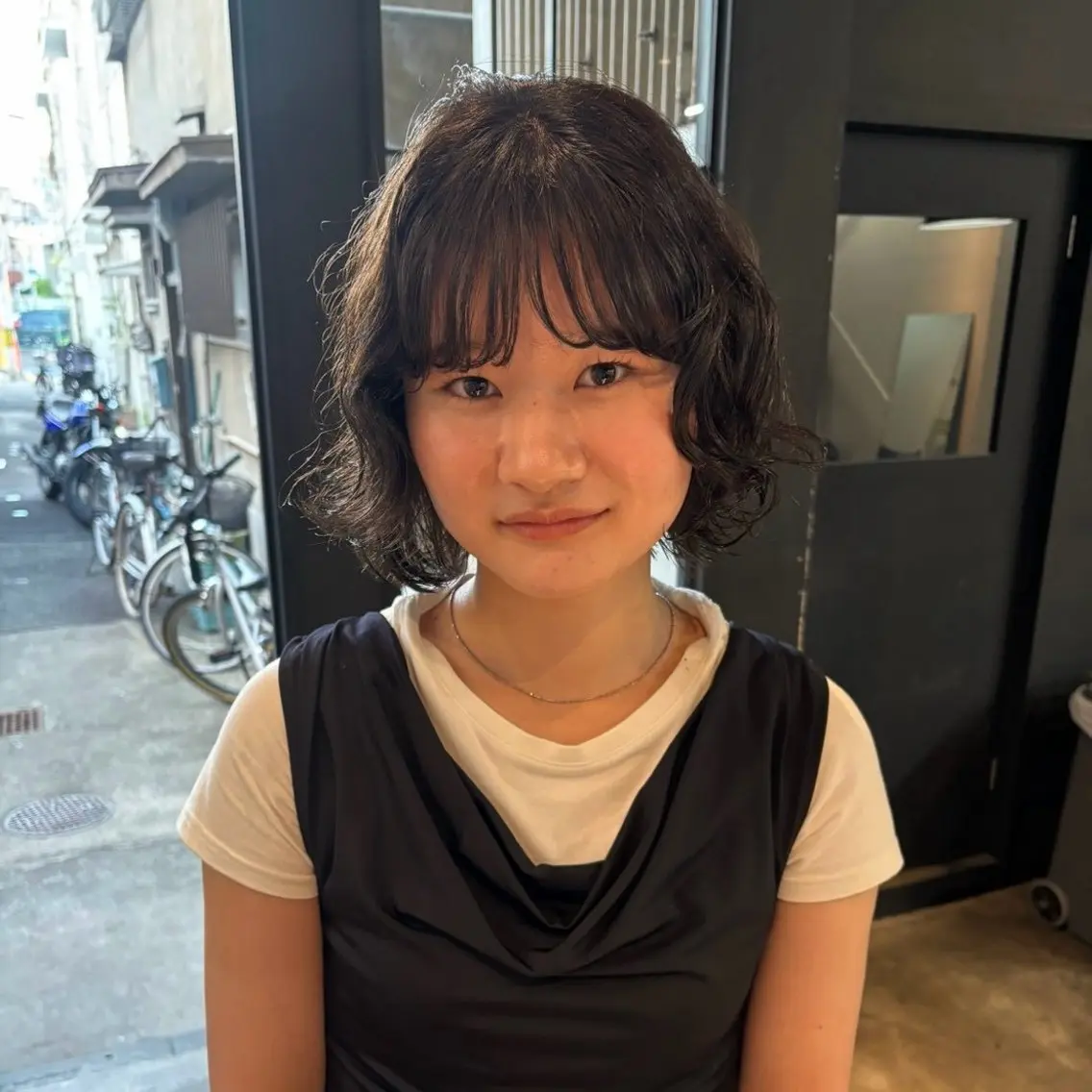 パーマ パーマ かえで👗 ボブ/パーマのヘアスタイル