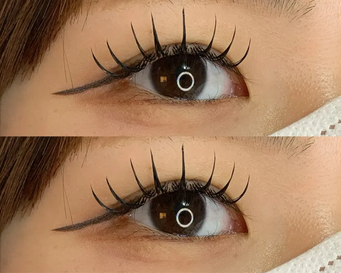 マツエク・マツパ フラットラッシュ Eyelash Salon IROのマツエク・マツパデザイン