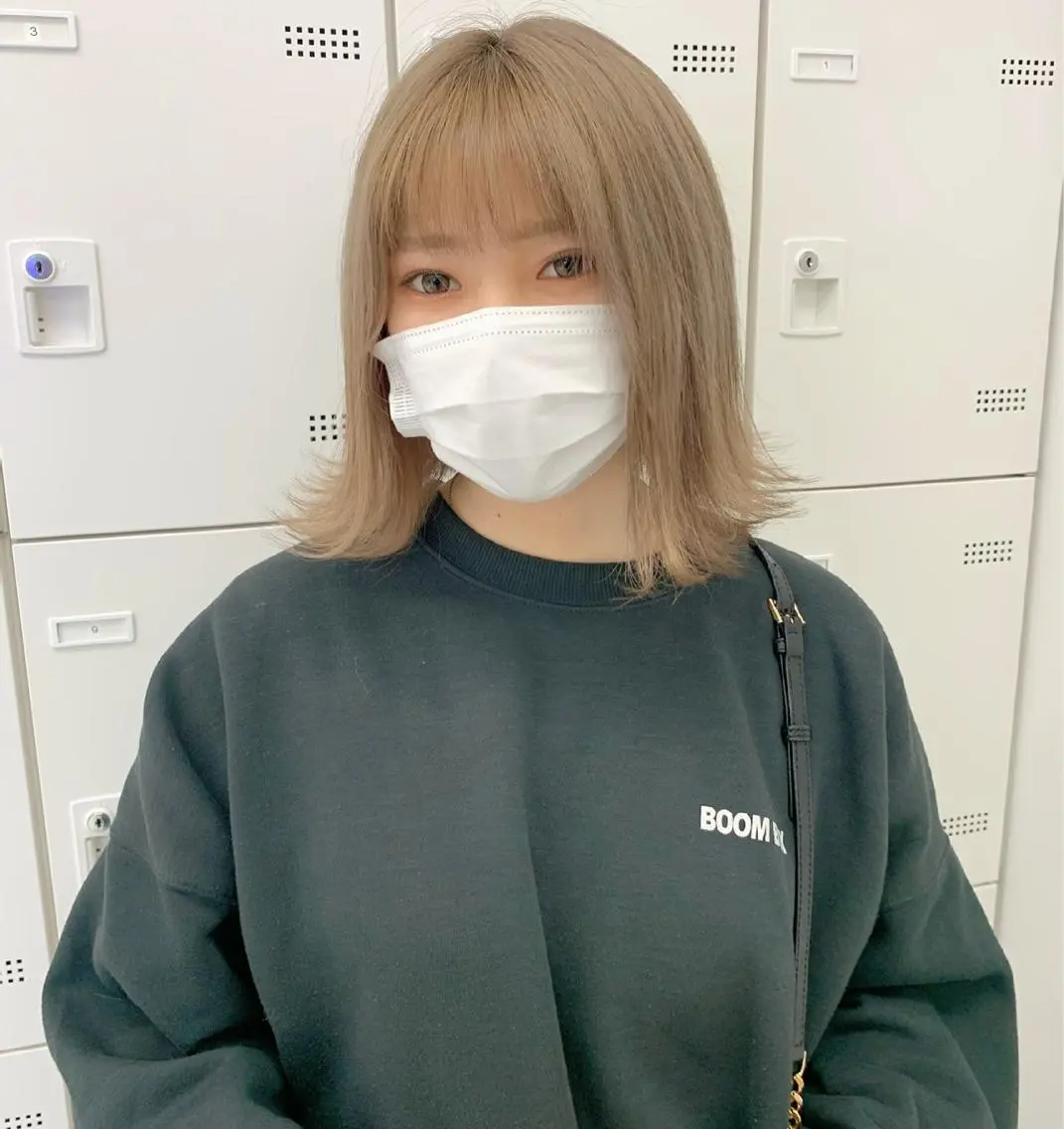ショート カット ヘアカラー トリートメント 顔周りレイヤー/新宿 /モテ艶カラー/航介のヘアスタイル