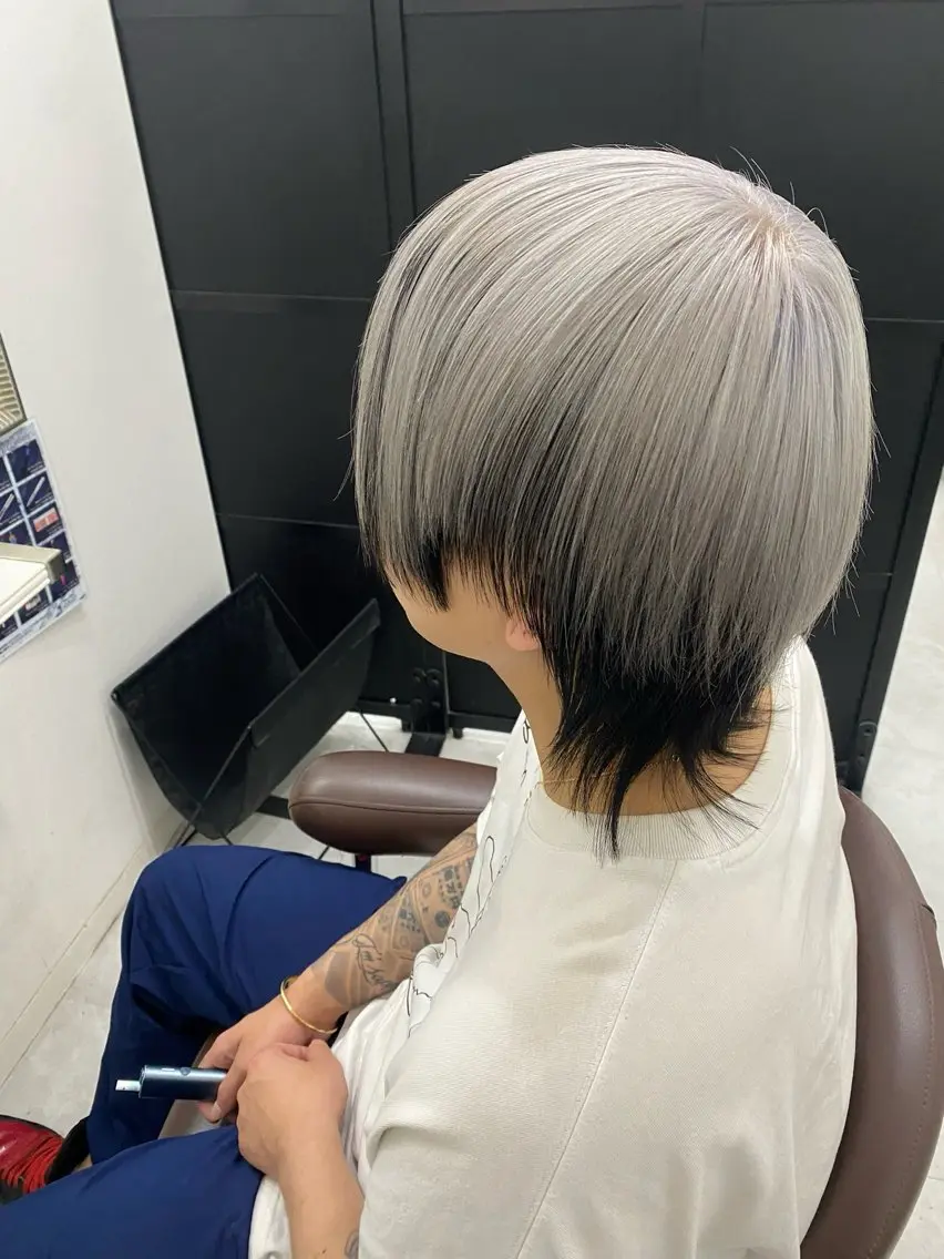 ショート カット ヘアカラー トリートメント 田中 翔覇のヘアスタイル