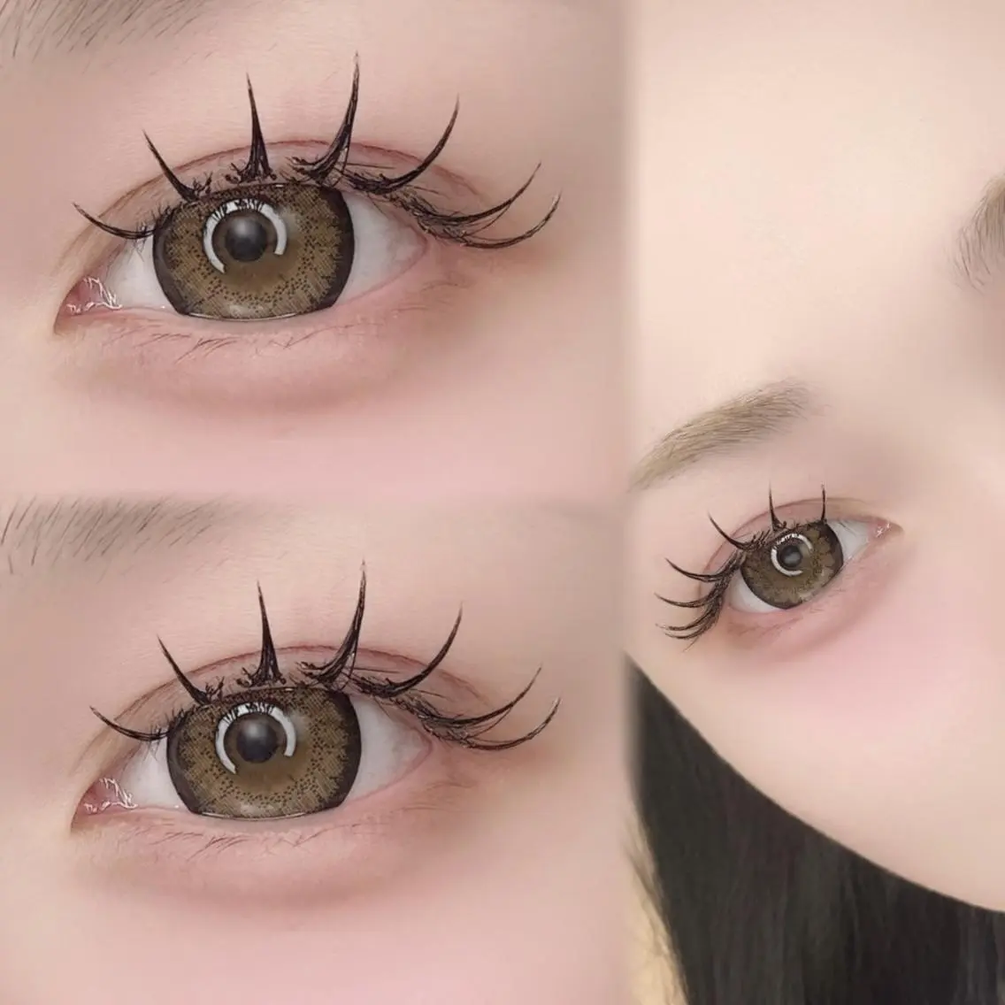 マツエク・マツパ KKSBeauty 梅田芝田のマツエク・マツパデザイン