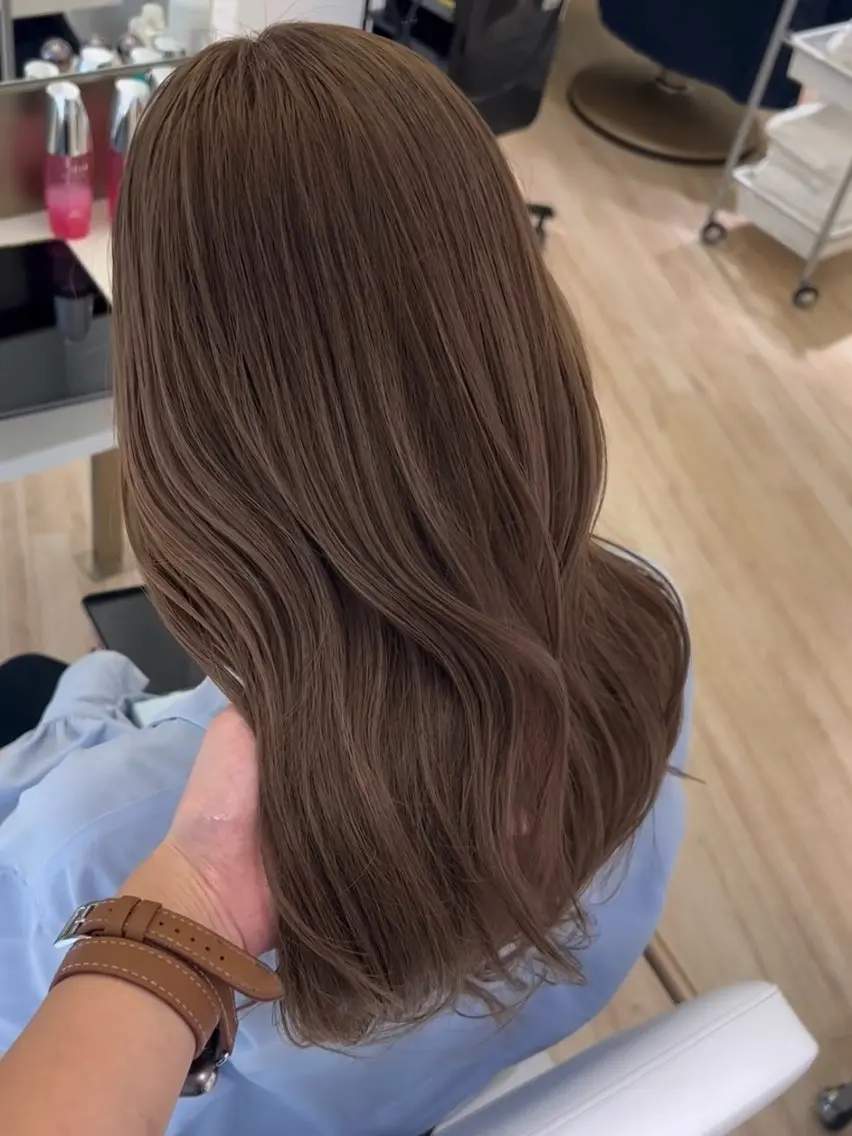 ロング カラー parvemix平野 真央🎀💞のヘアスタイル