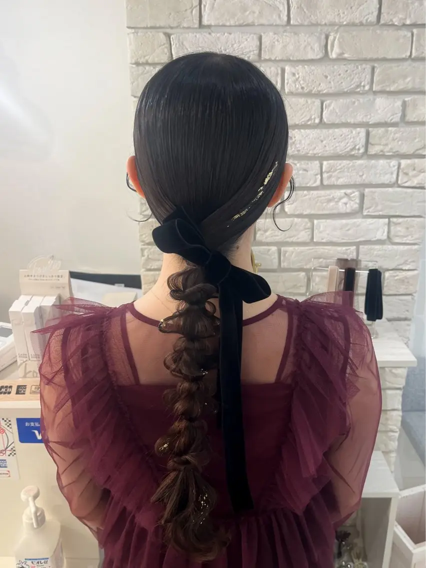 ヘアアレンジ りん/ 名古屋ヘアセットのヘアスタイル