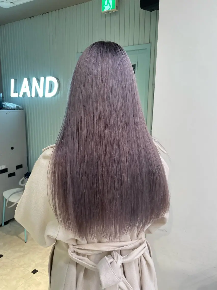 ロング カラー ヘアカラー ブリーチカラー 🩵MIZUKIのヘアスタイル
