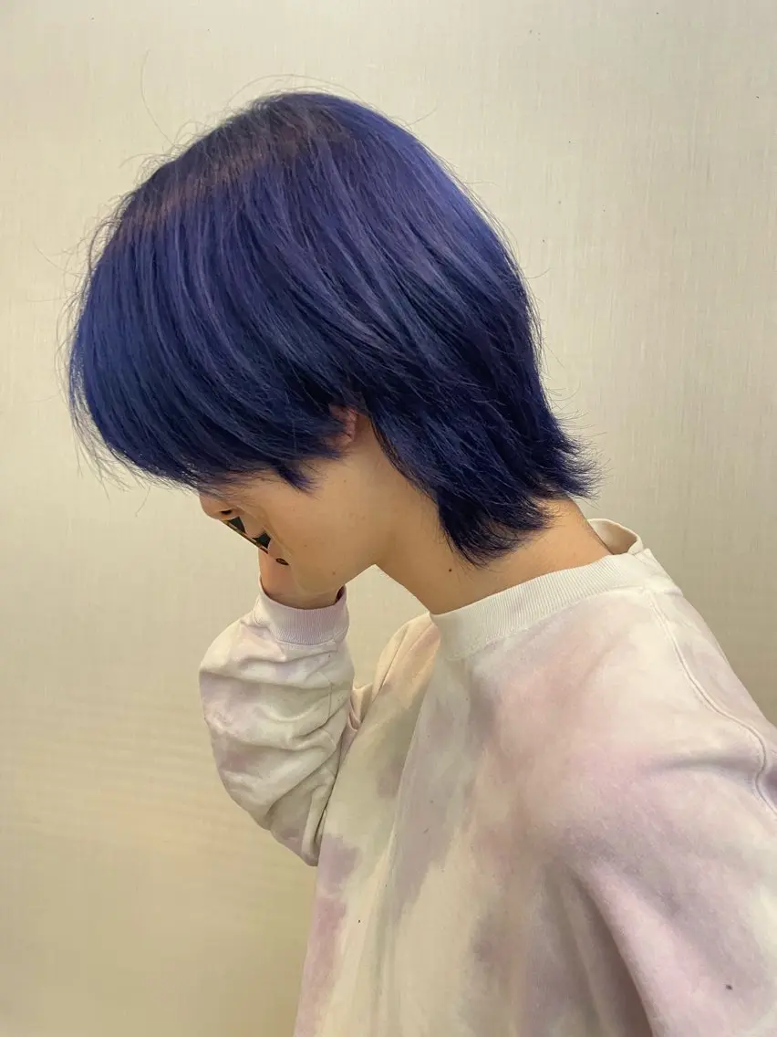 カラー メンズ ダブルカラー Cyntia  渋谷 なみ⋆˚꩜｡のヘアスタイル