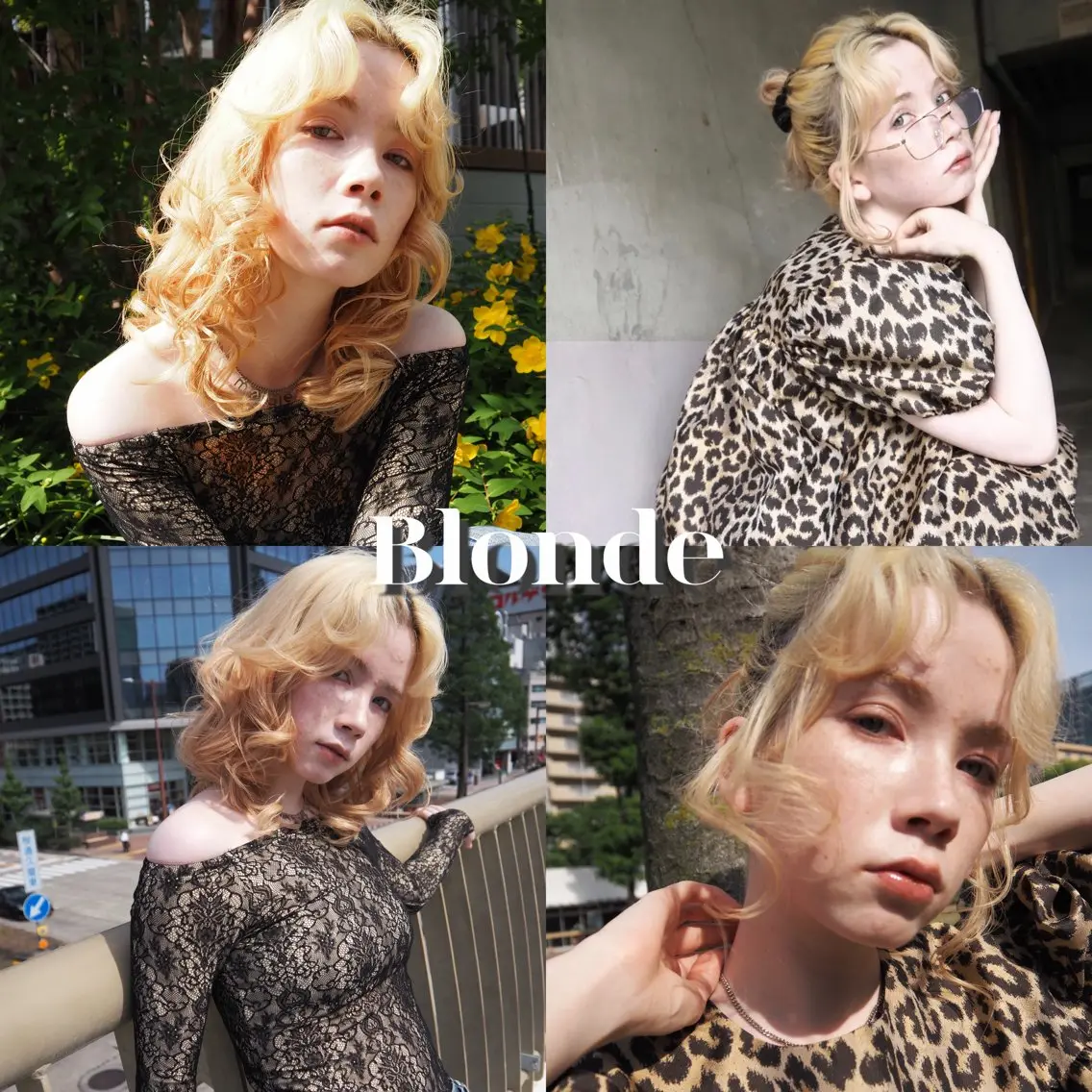 【🌙平日限定🌙】ロング限定カット+ブリーチカラー+トリートメント⭐️の写真