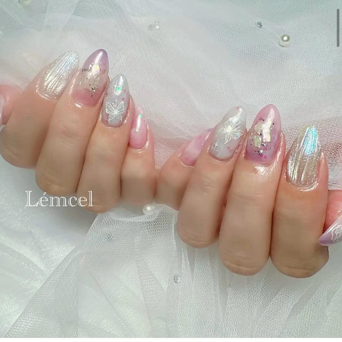 ネイル ハンドネイル Lémcel ﾘｼｪﾙのネイルデザイン