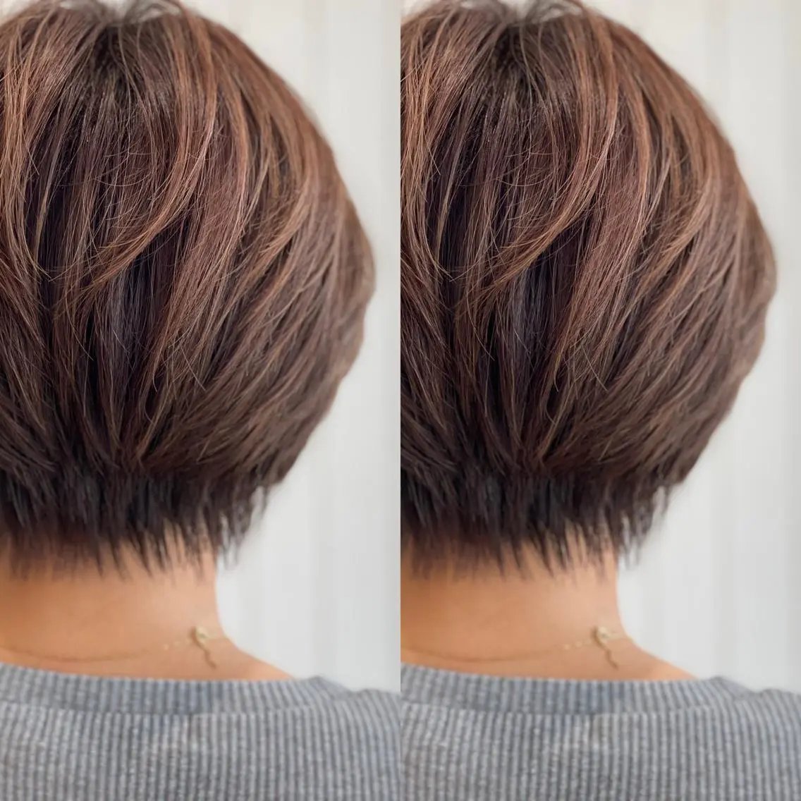 ショート Snaly カラー特化ページのヘアスタイル