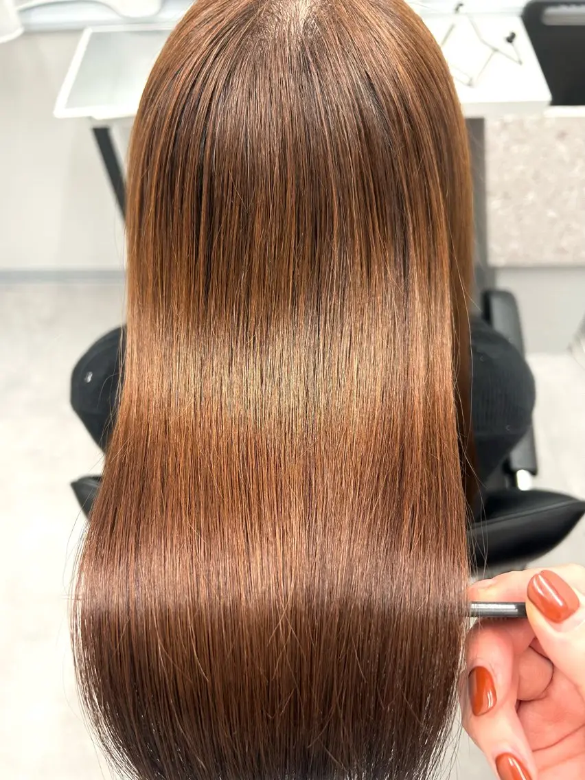 ロング カット ヘアカラー トリートメント 🌷MIREA🌷 LUANA 難波店のヘアスタイル