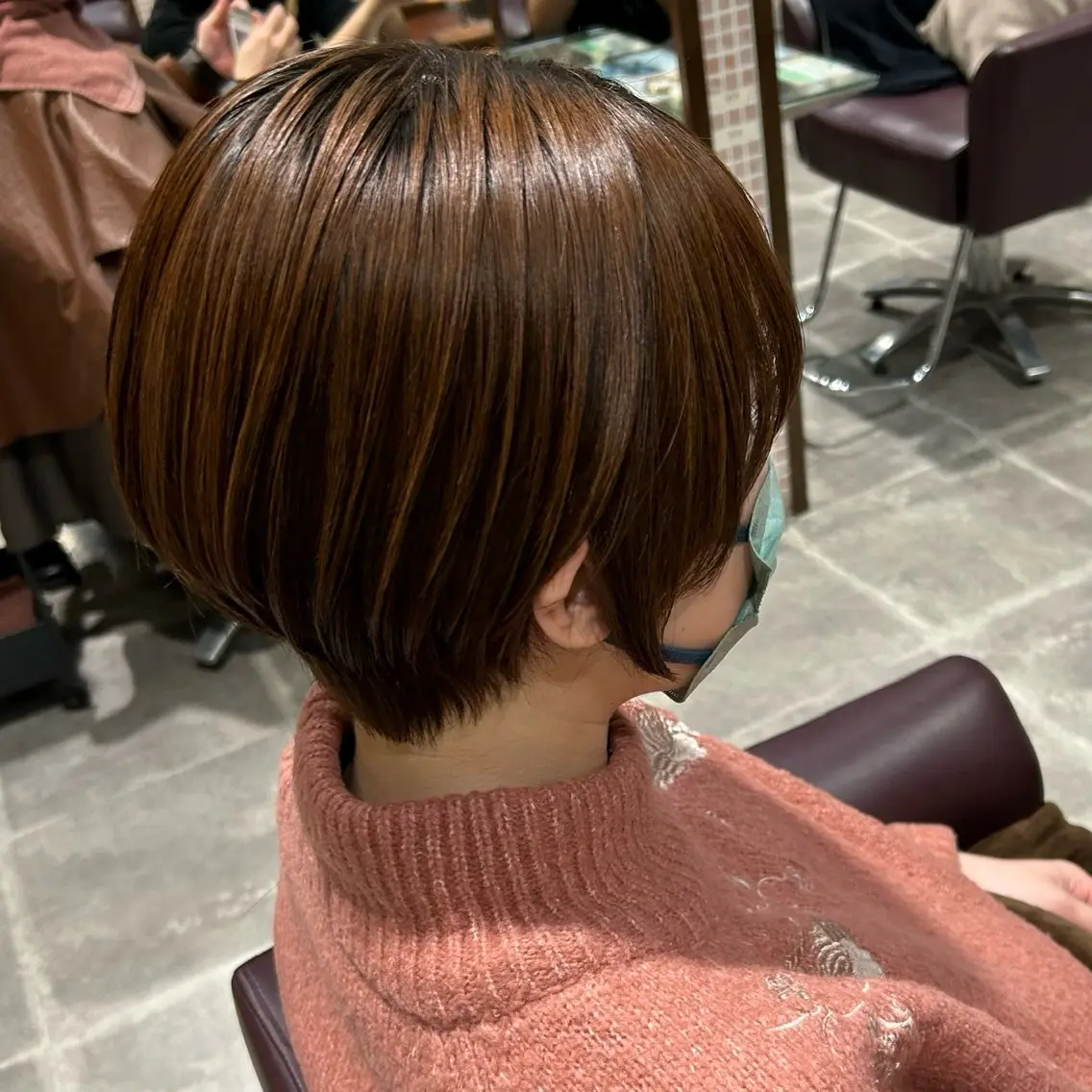 カットモデル✄﻿【レディースショート】Aujuaシャンプートリートメント使用🧴🫧の写真