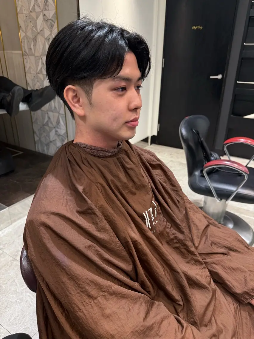 メンズ カット ヘアカラー トリートメント ✨上村 潤平✨メンズヘア✨のヘアスタイル