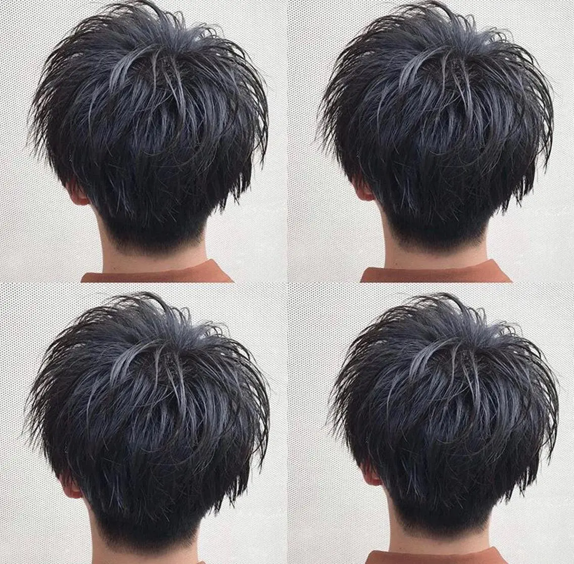 カラー パーマ メンズ メンズパーマ 艶カラー/ケアカラー /韓国ヘア/ヒビキのヘアスタイル