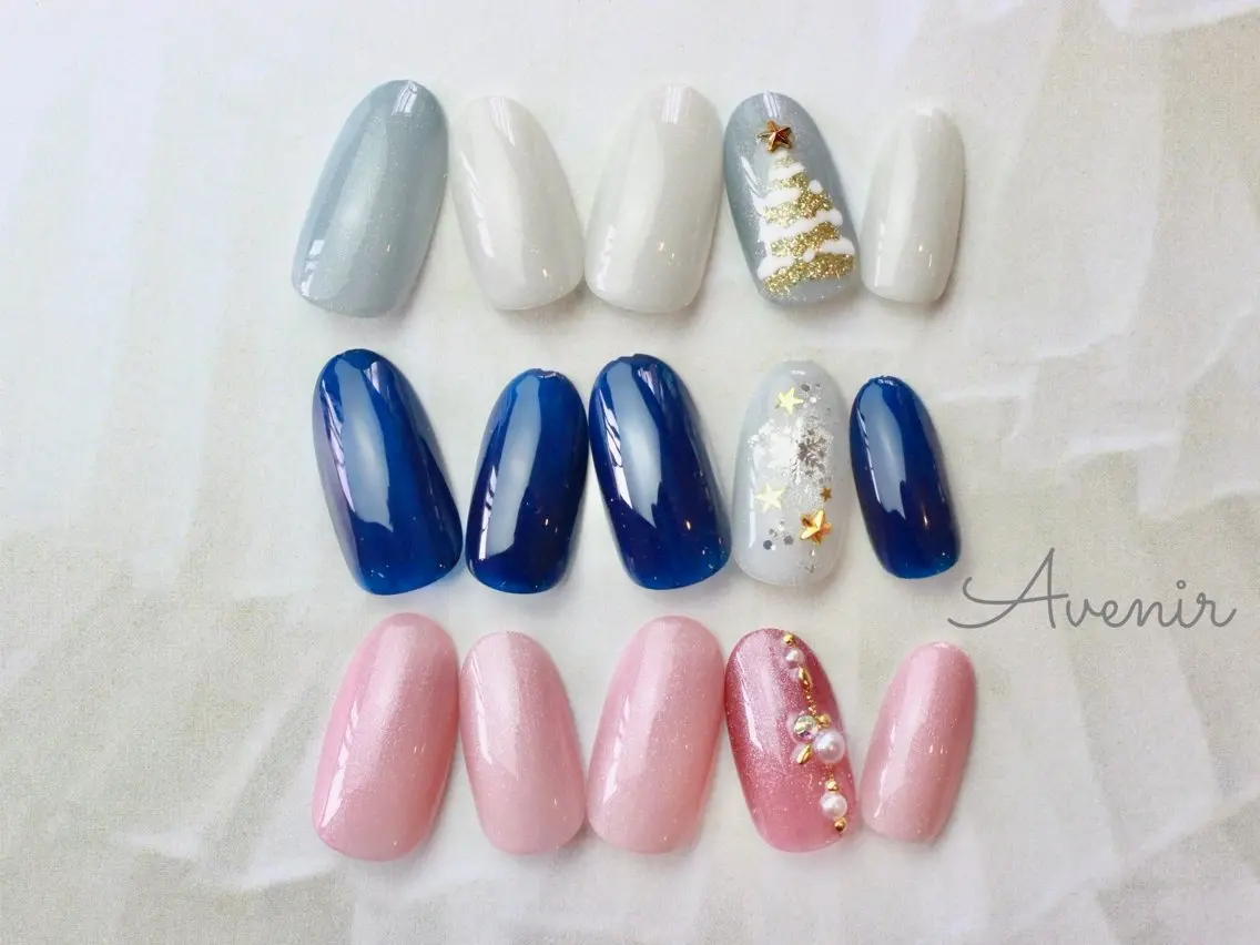 ネイル ハンドネイル Avenir 表参道 nail&eye予約のネイルデザイン