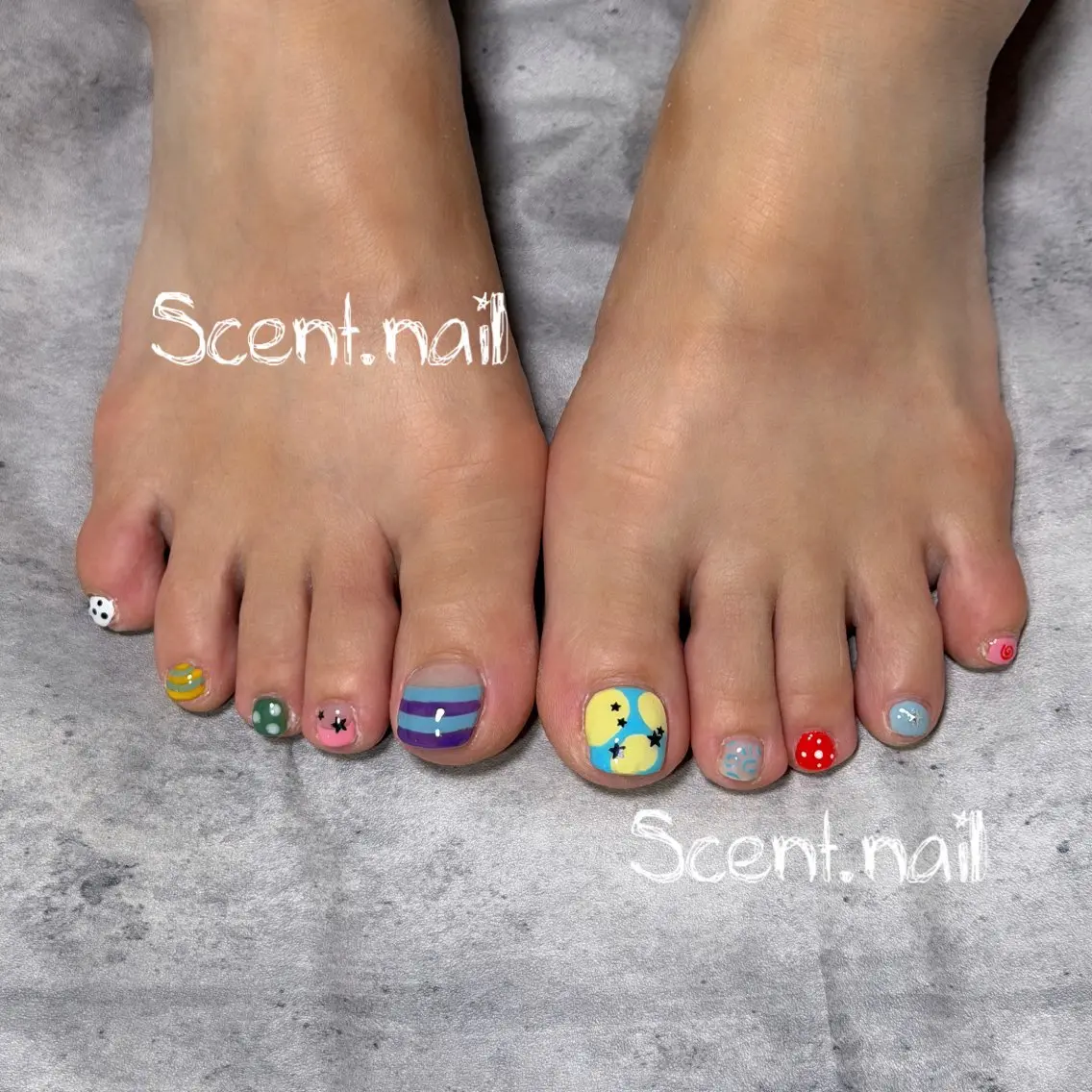 ネイル フットネイル Scent.nail セントネイルのネイルデザイン