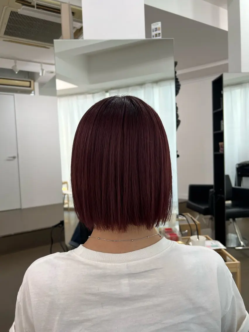 ショート ボブ 神戸ボブ✂️ ioe三宮/田 伸佳のヘアスタイル