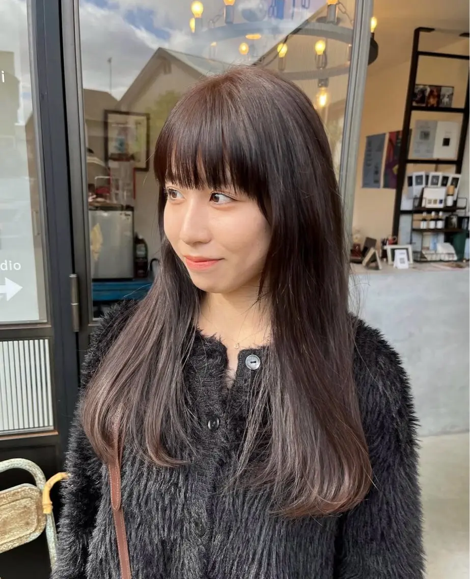 ロングカットの写真