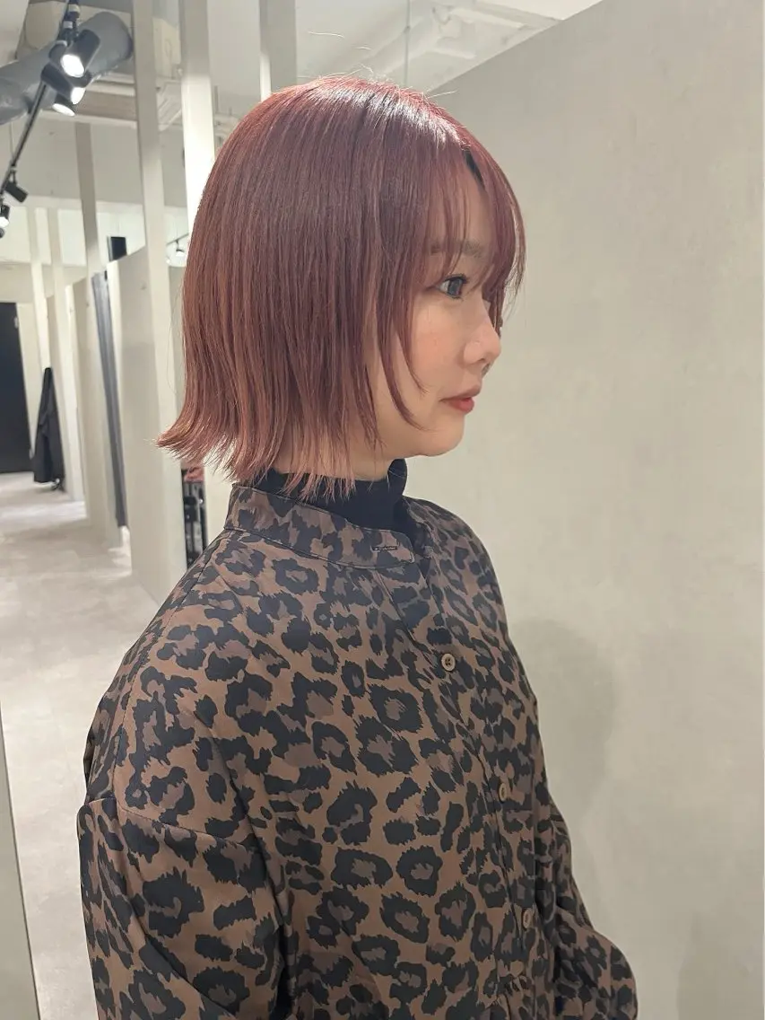 ショート ヘアカラー Yurina 💖透明感カラー💖のヘアスタイル