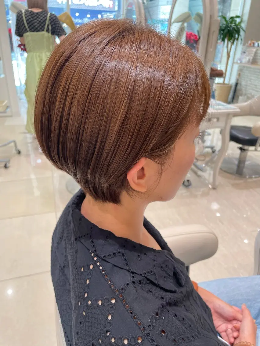 【🌸リピーター様用🌷】カット+カラー+3STEPトリートメントの写真