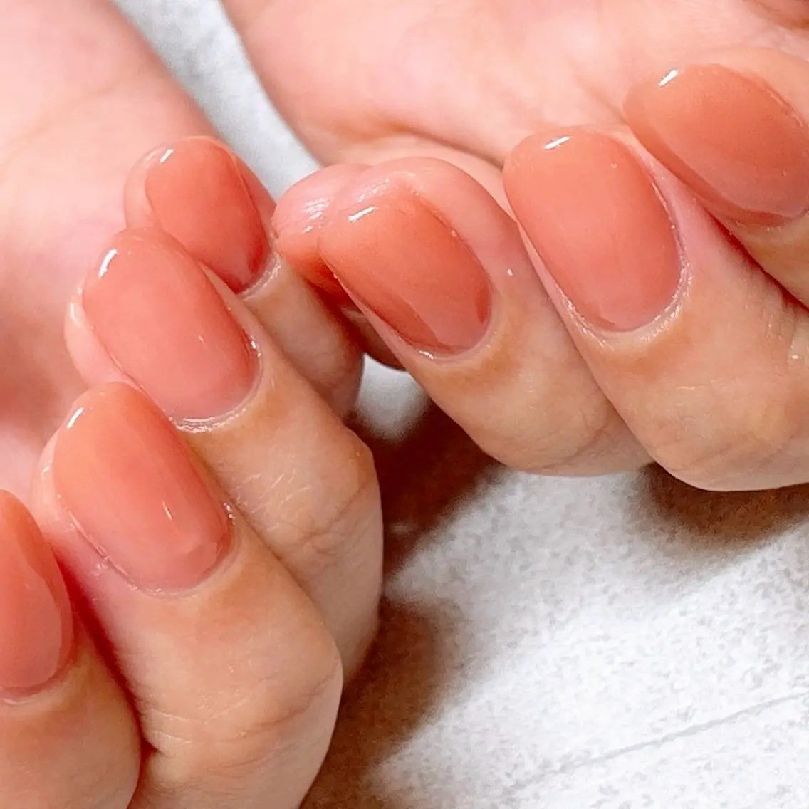 ネイル ジェルネイル ラメ(グリッター) ワンカラーネイル NURU NAIL ヌルネイル新宿のネイルデザイン