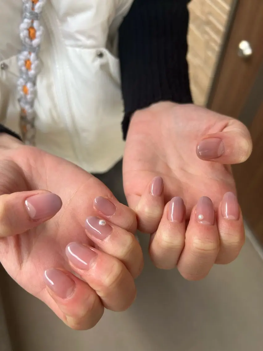 ネイル オフィスネイル フットネイル 自宅サロン♡ Mamiのネイルデザイン