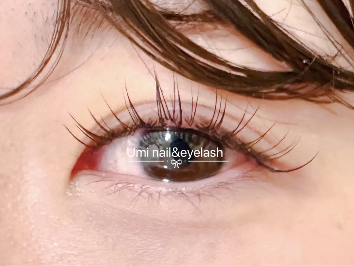 マツエク・マツパ 韓国風マツエク まつげパーマ ワンホンマツエク マツパ Umi nail& eyelash ゆみのマツエク・マツパデザイン