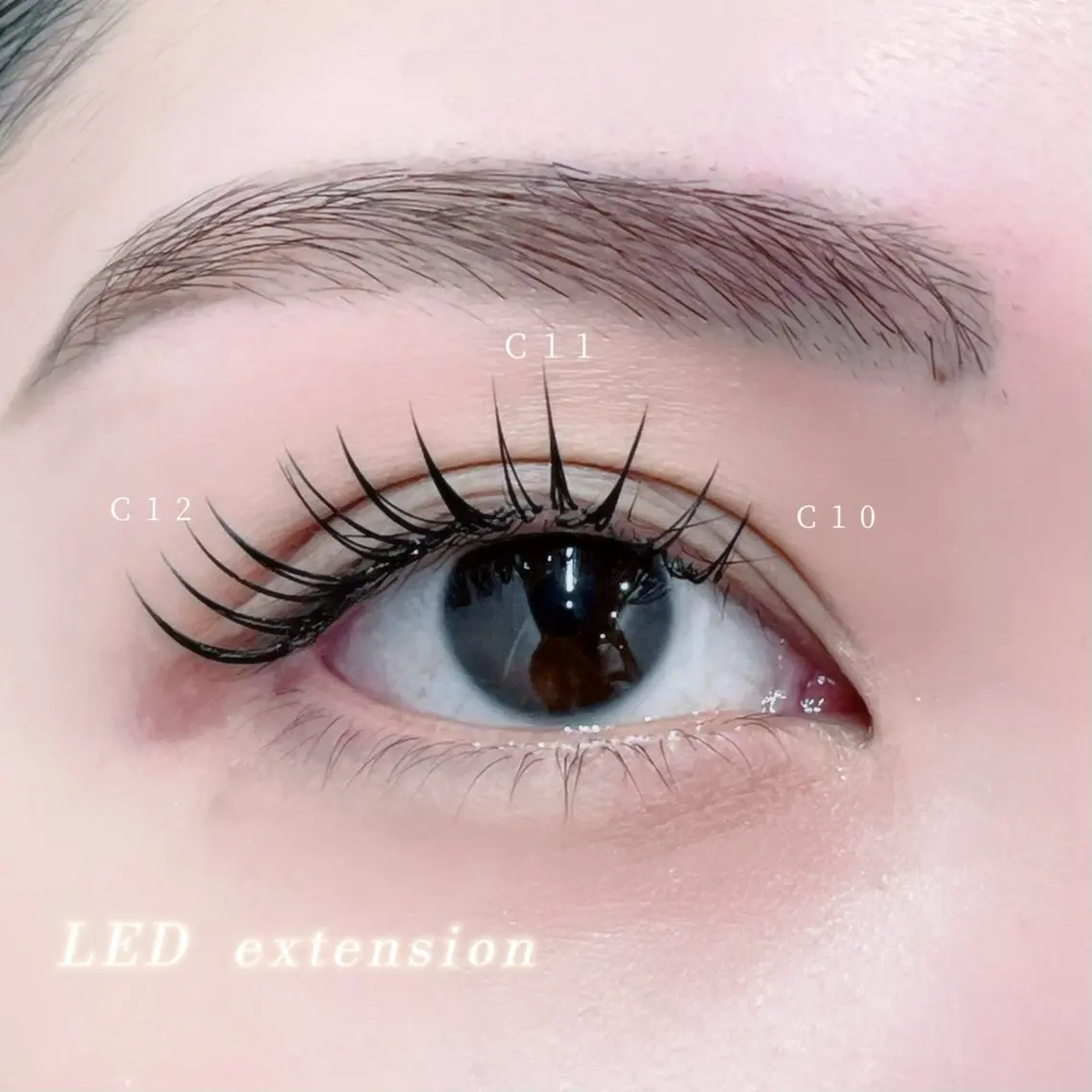 マツエク・マツパ 束感まつ毛 ボリュームラッシュ DL BEAUTY MOAのマツエク・マツパデザイン