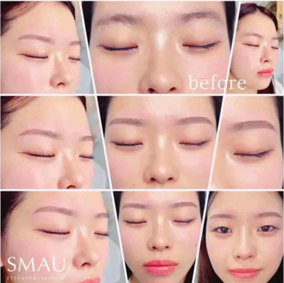 【研修用デモモデル】🤍🤎美眉Wax &フェイスWax🤎🤍(眉毛Wax/眉毛カット/間引き/眉メイク等)の写真