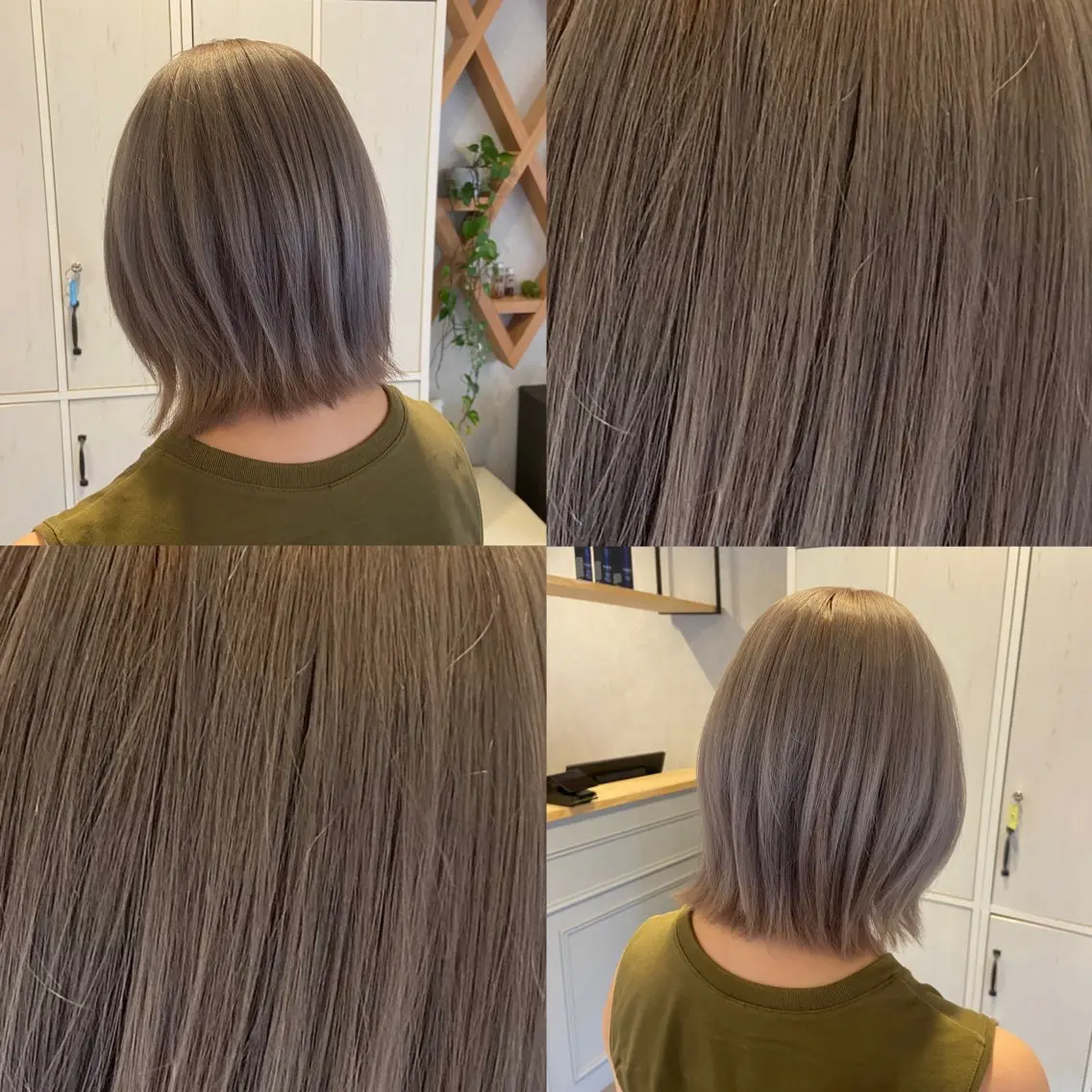 ショート ヘアカラー トリートメント ELLE&SALLY 石野のヘアスタイル